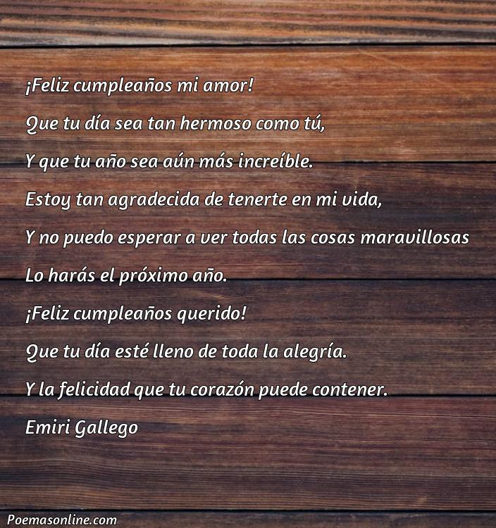 Cinco Poemas de Feliz Cumpleaños Amor