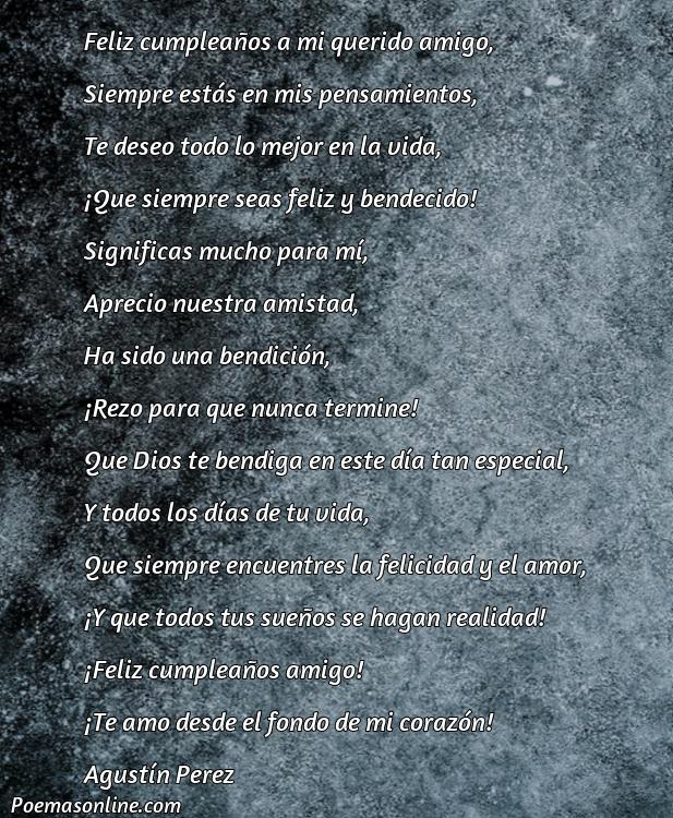 Reflexivo Poema de Feliz Cumpleaños para un Amigo, Poemas de Feliz Cumpleaños para un Amigo