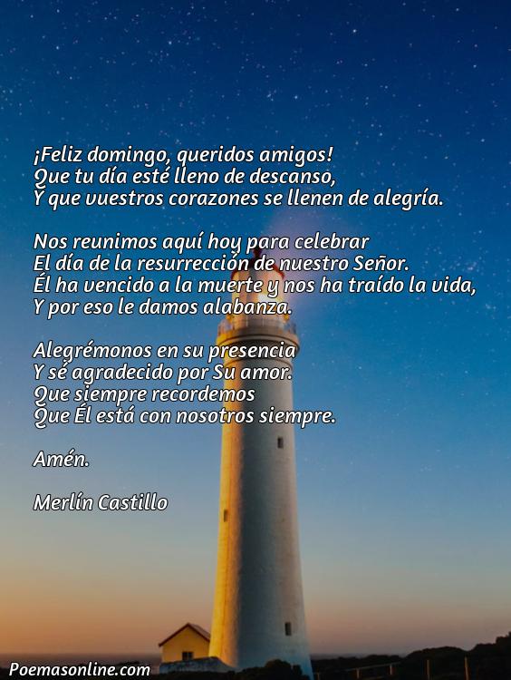 Hermoso Poema de Feliz Domingo, Cinco Poemas de Feliz Domingo