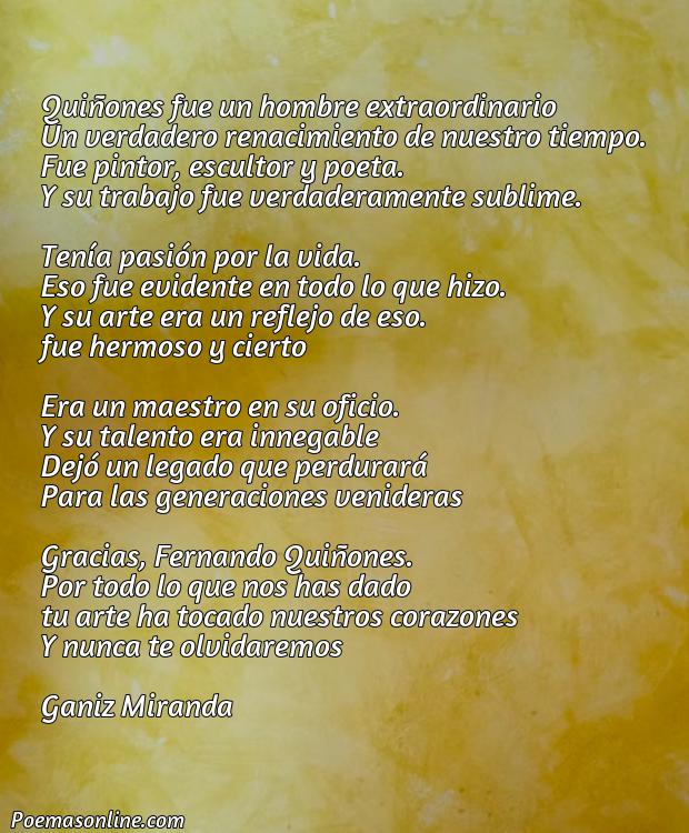 Cinco Poemas de Fernando Quiñones