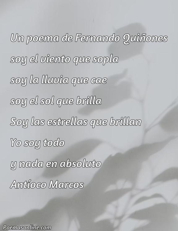 Lindo Poema de Fernando Quiñones, Poemas de Fernando Quiñones