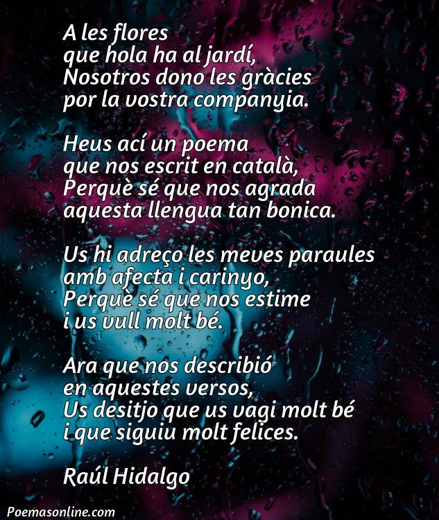 Reflexivo Poema de Flors en Catalán, Poemas de Flors en Catalán