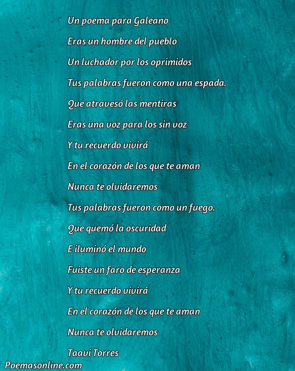 Cinco Poemas de Galeano