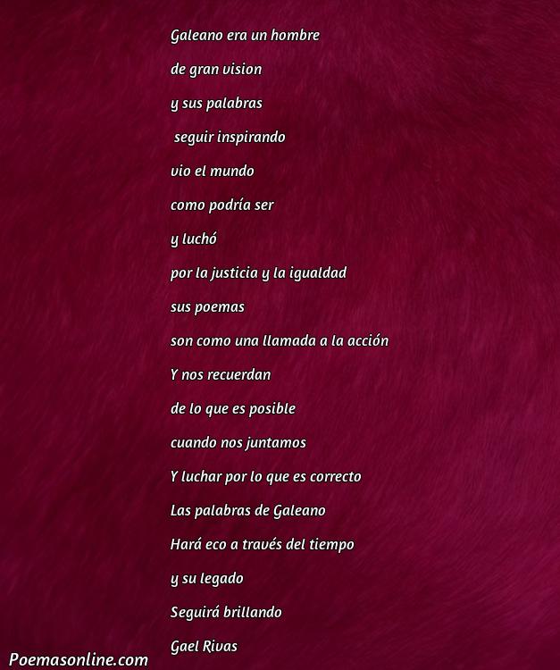 Mejor Poema de Galeano, 5 Poemas de Galeano