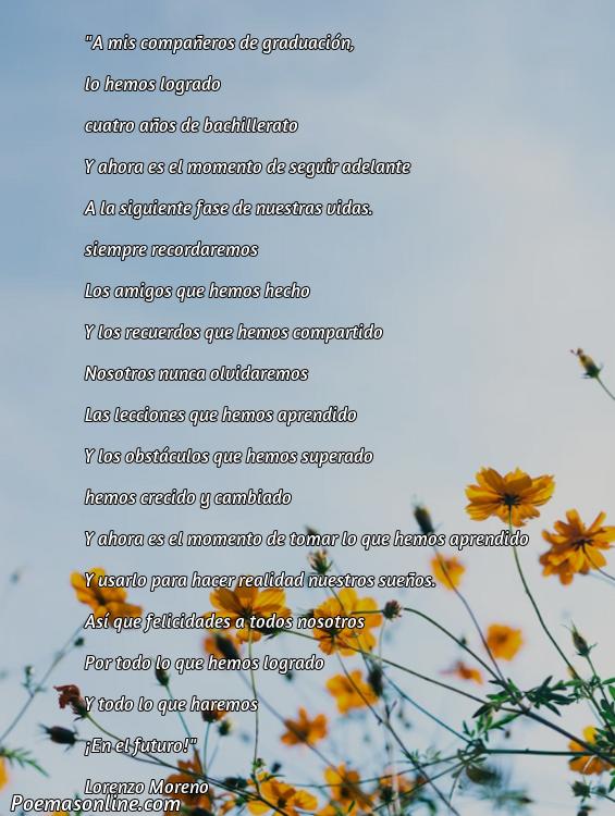Reflexivo Poema de Graduación Bachillerato, Poemas de Graduación Bachillerato