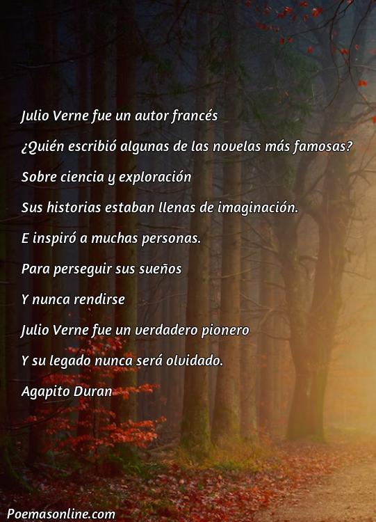 Corto Poema de Julio Verne, Cinco Mejores Poemas de Julio Verne