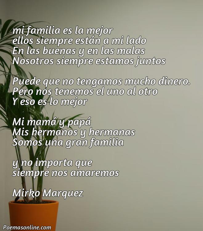 Mejor Poema de la Familia con Rima, Poemas de la Familia con Rima