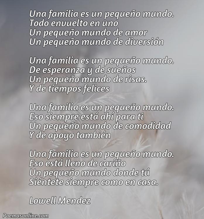 Corto Poema de la Familia con Rima, 5 Poemas de la Familia con Rima