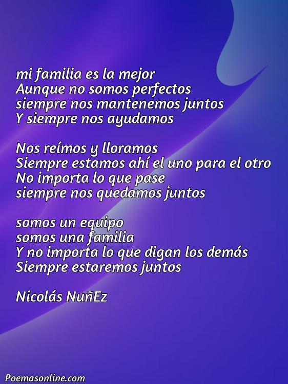 Hermoso Poema de la Familia para Niños, Poemas de la Familia para Niños