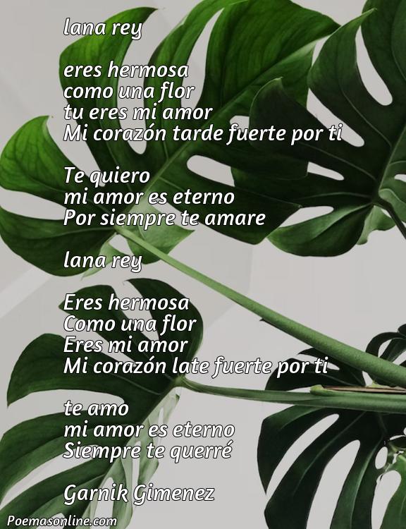 Lindo Poema de Lana Rey en Español, 5 Poemas de Lana Rey en Español