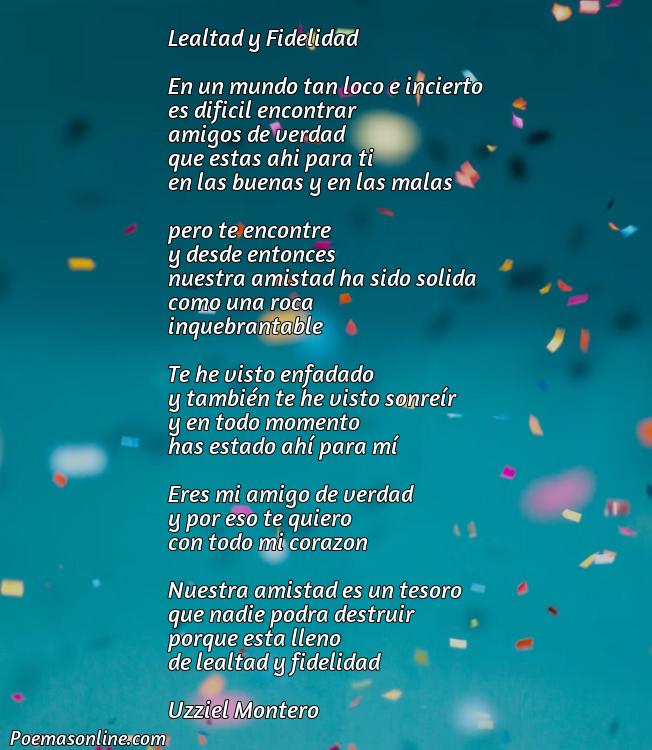 Reflexivo Poema de Lealtad y Fidelidad, 5 Poemas de Lealtad y Fidelidad