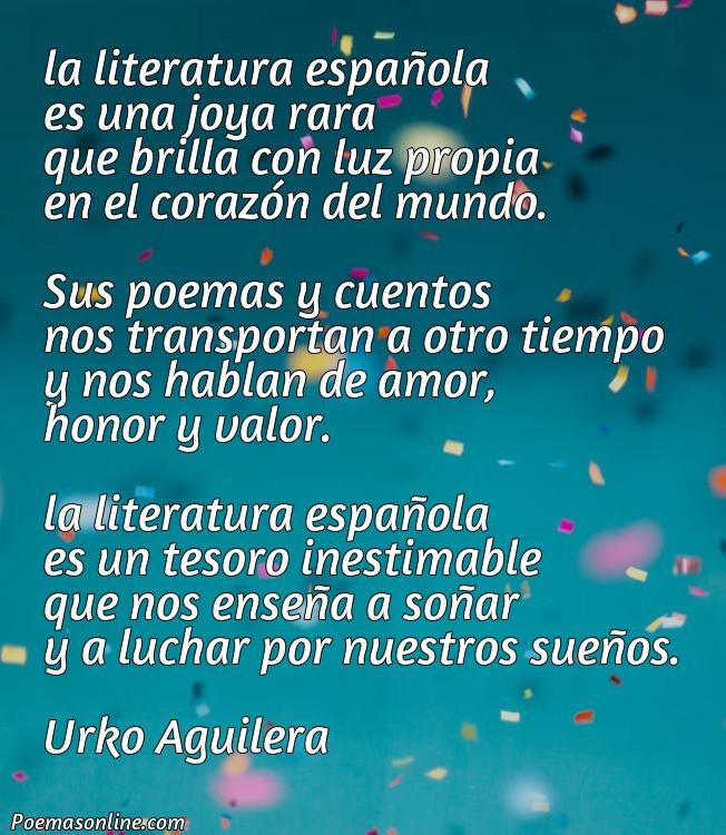 Corto Poema de Literatura Española, 5 Mejores Poemas de Literatura Española