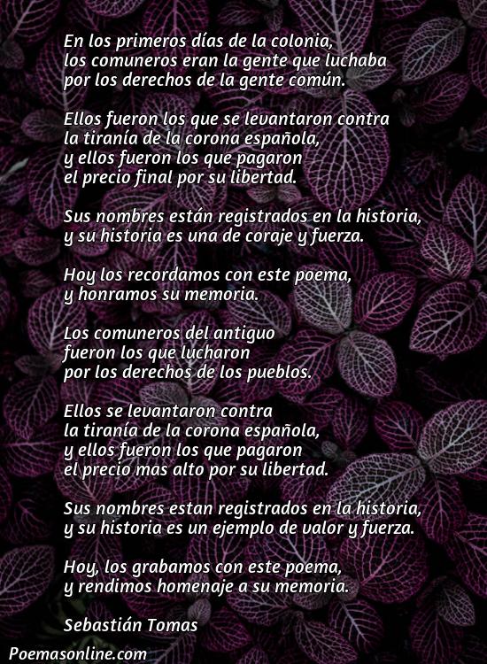 Reflexivo Poema de los Comuneros, Poemas de los Comuneros
