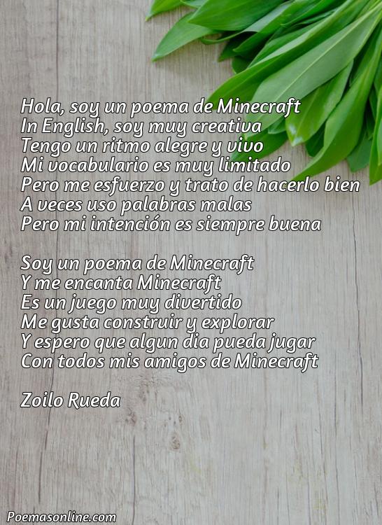 Hermoso Poema de Minecraft en Español, 5 Poemas de Minecraft en Español