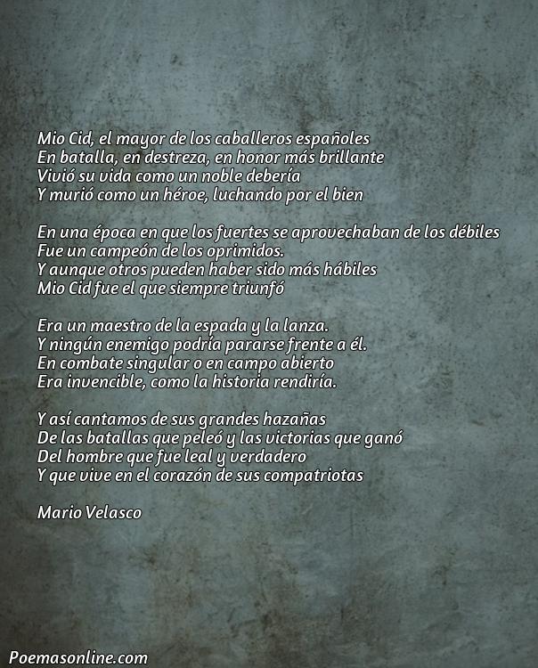 5 Mejores Poemas de Mio Cid - Poemas Online