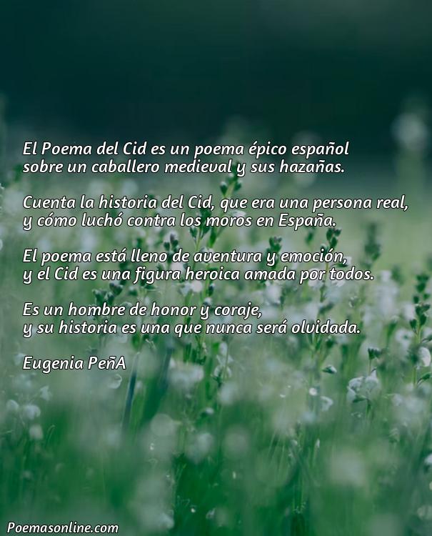 Lindo Poema de Mio Cid, 5 Mejores Poemas de Mio Cid
