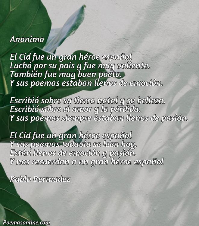 Hermoso Poema de Mio Cid Autor, Poemas de Mio Cid Autor