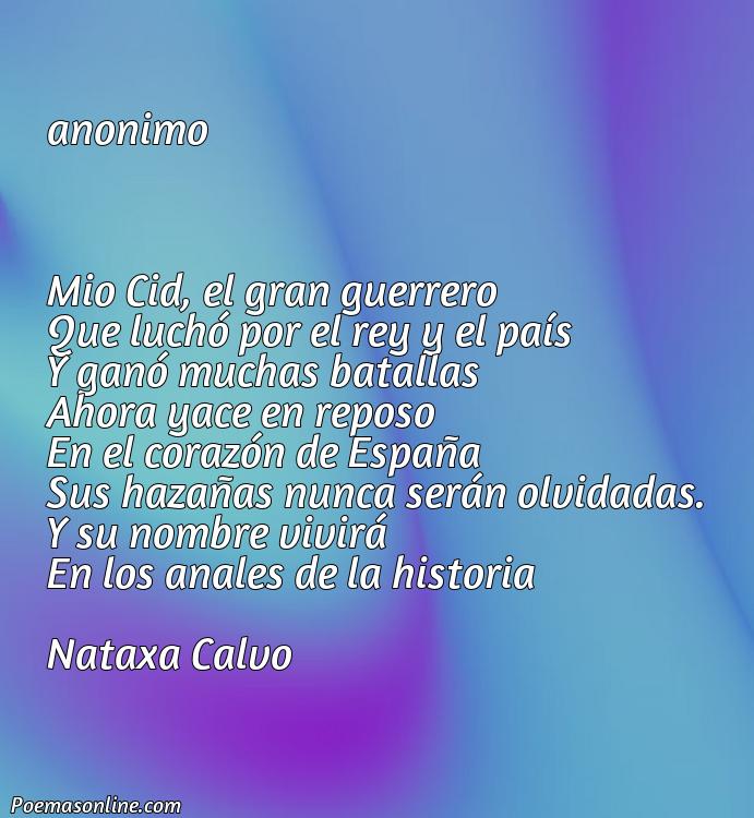 Corto Poema de Mio Cid Autor, Poemas de Mio Cid Autor