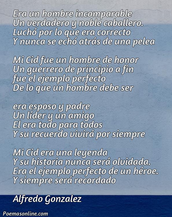 Inspirador Poema de Mio Cid Autor, Cinco Poemas de Mio Cid Autor