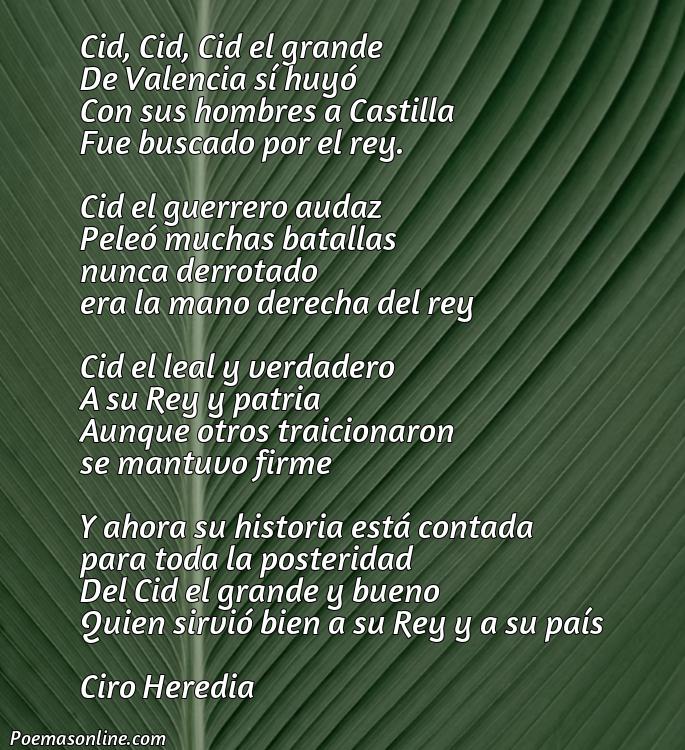 Cinco Mejores Poemas de Mio Cid Corto