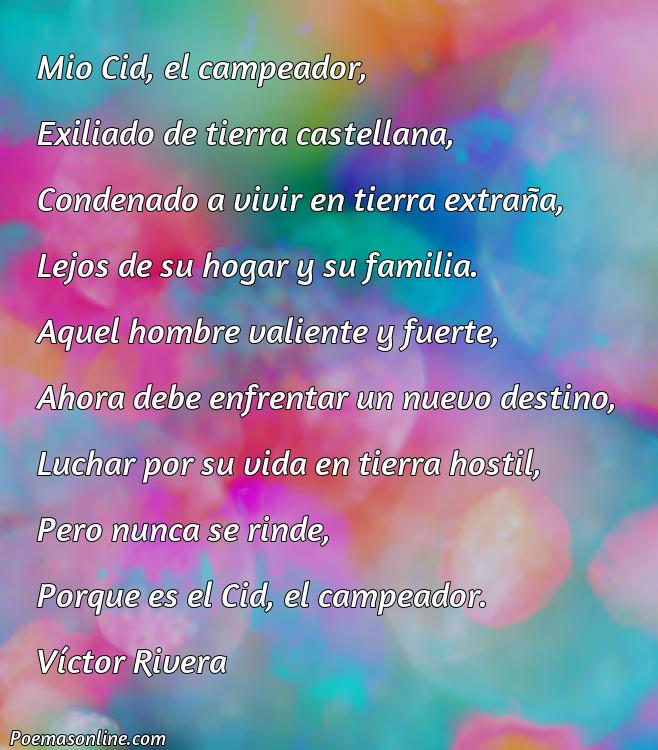 Corto Poema de Mio Cid Destierro, Cinco Mejores Poemas de Mio Cid Destierro