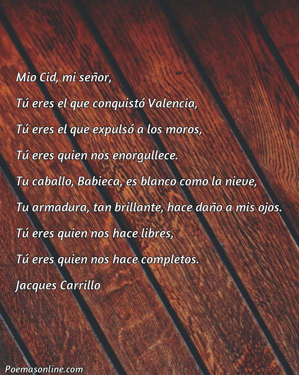 Excelente Poema de Mio Cid Original, 5 Poemas de Mio Cid Original