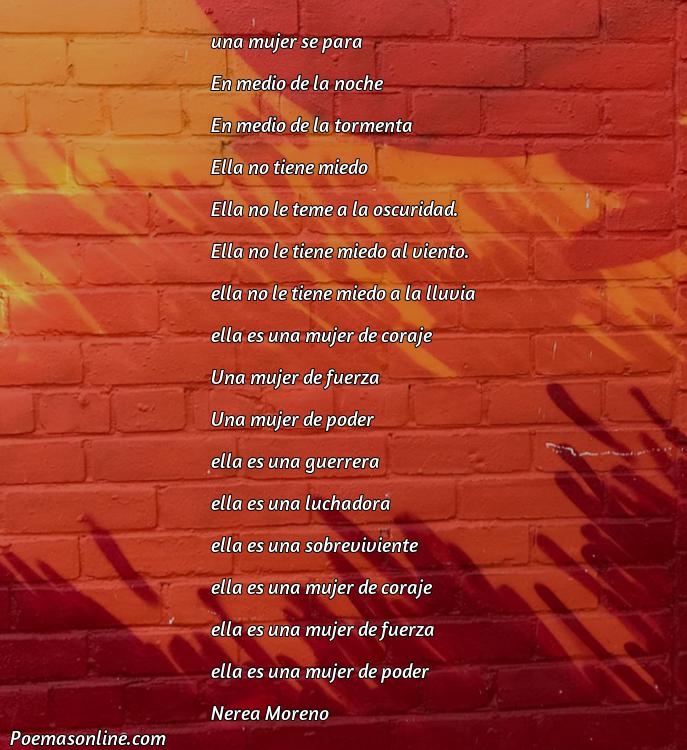 Mejor Poema de Mujer Valiente, Poemas de Mujer Valiente