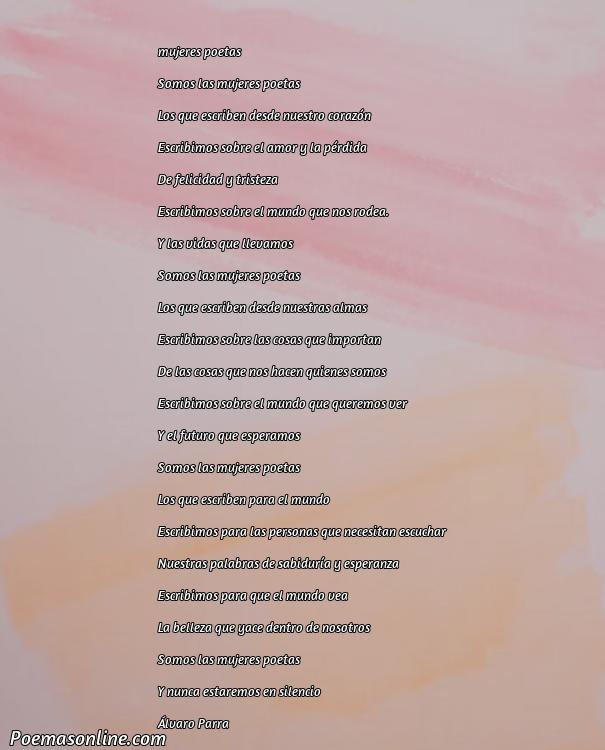 Hermoso Poema de Mujeres Poetas, Poemas de Mujeres Poetas