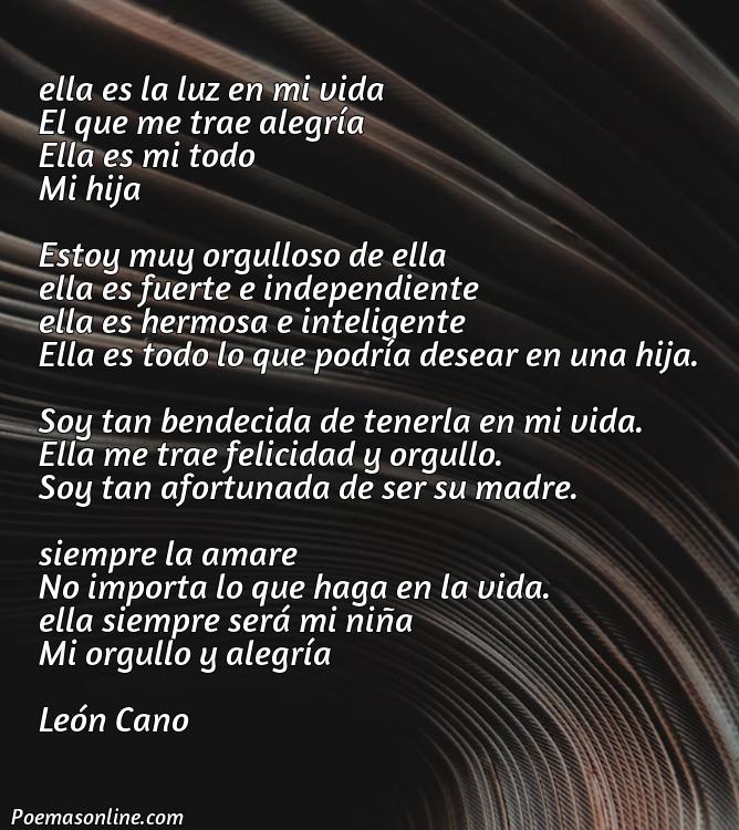 Excelente Poema de Orgullo sobre una Hija, Cinco Poemas de Orgullo sobre una Hija