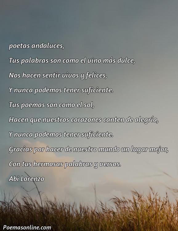 Inspirador Poema de Poetas Andaluces, Poemas de Poetas Andaluces