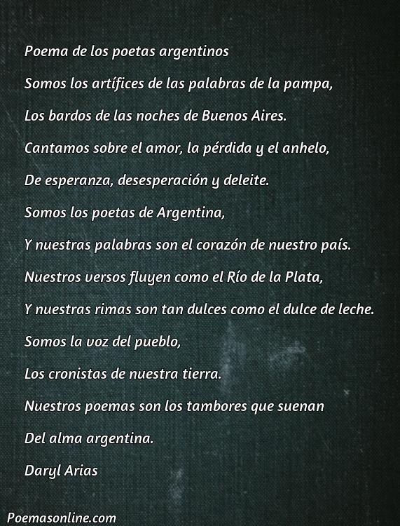 Mejor Poema de Poetas Argentinos, Poemas de Poetas Argentinos