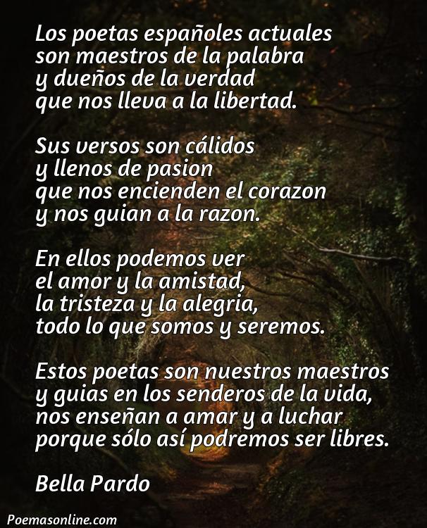 5 Mejores Poemas de Poetas Españoles Actuales