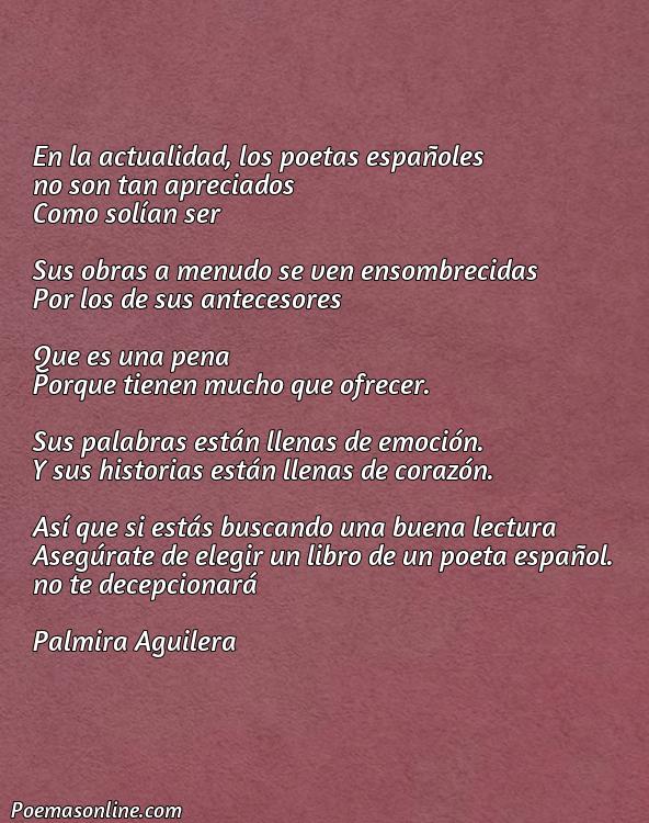 Reflexivo Poema de Poetas Españoles Actuales, Poemas de Poetas Españoles Actuales