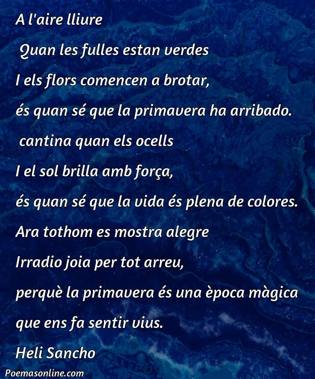 Lindo Poema de Primavera en Catalán, Cinco Poemas de Primavera en Catalán