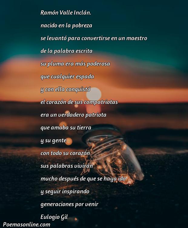 Reflexivo Poema de Ramón Valle Inclan, Poemas de Ramón Valle Inclan