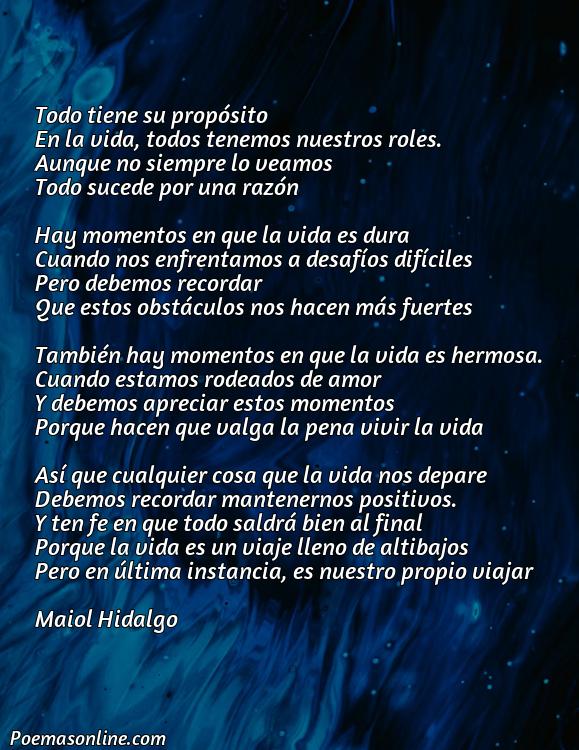 Inspirador Poema de Reflexiones sobre la Vida, Poemas de Reflexiones sobre la Vida