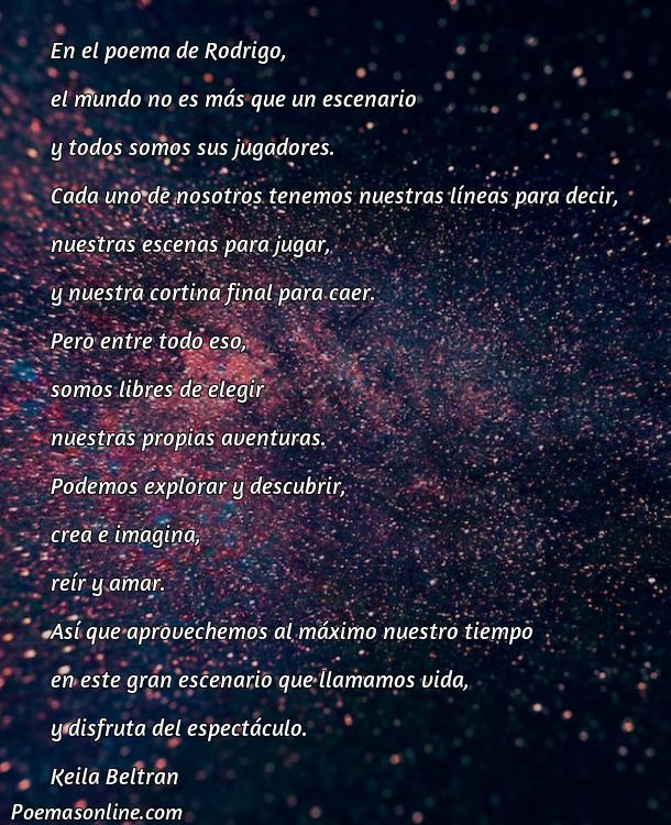 Corto Poema de Rodrigo Caro, Cinco Mejores Poemas de Rodrigo Caro