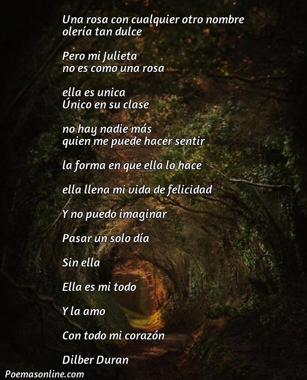 Inspirador Poema de Romeo para Julieta, Cinco Poemas de Romeo para Julieta