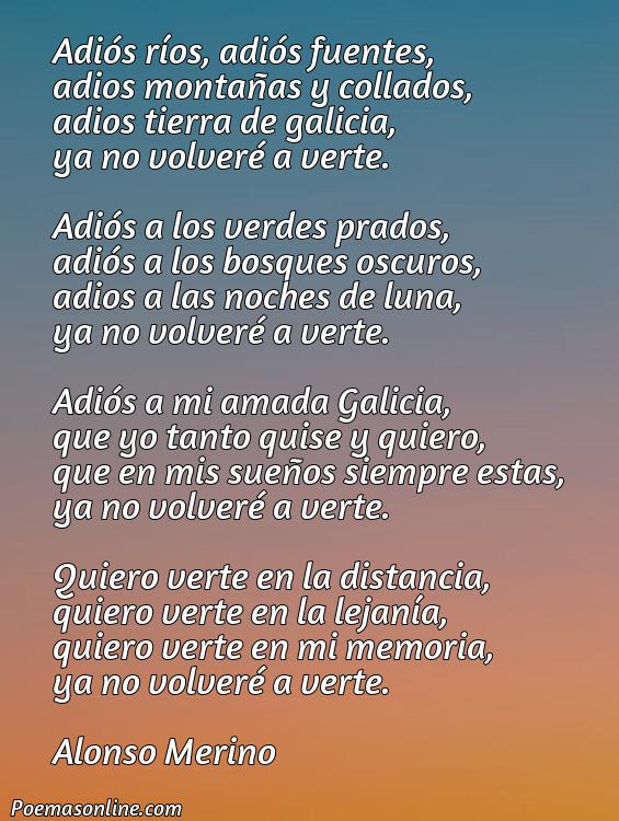 Excelente Poema de Rosalia de Castro Adiós Rios Adiós Fontes, 5 Poemas de Rosalia de Castro Adiós Rios Adiós Fontes