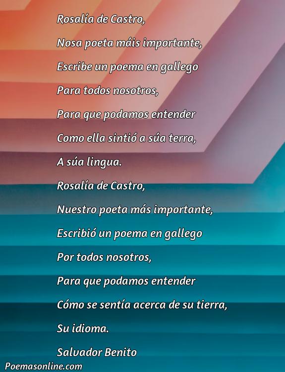 Reflexivo Poema de Rosalía de Castro en Gallego, Poemas de Rosalía de Castro en Gallego