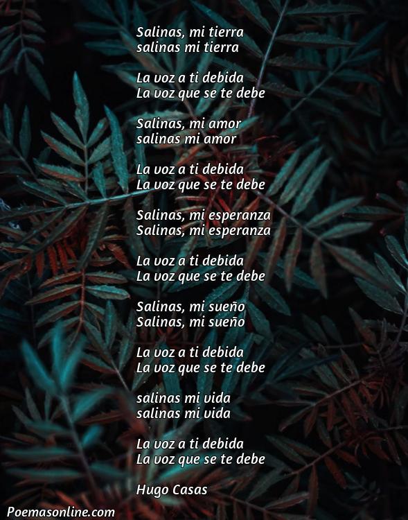 Corto Poema de Salinas la Voz a Ti Debida, Poemas de Salinas la Voz a Ti Debida