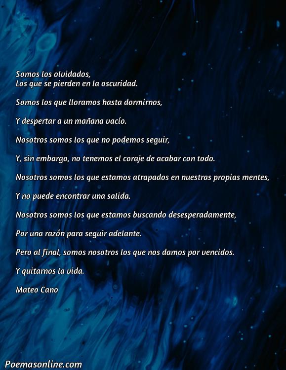 Lindo Poema de Suicidas, 5 Poemas de Suicidas