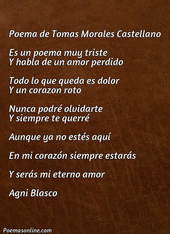 Cinco Poemas de Tomas Morales Castellano
