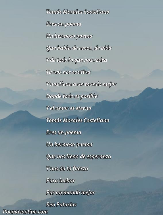 Excelente Poema de Tomas Morales Castellano, Poemas de Tomas Morales Castellano