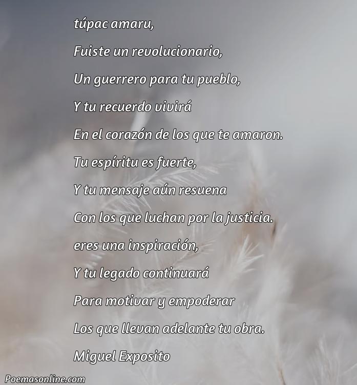 Corto Poema de Tupac Amaru, Poemas de Tupac Amaru