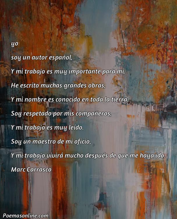 Reflexivo Poema de un Autor Español, 5 Poemas de un Autor Español