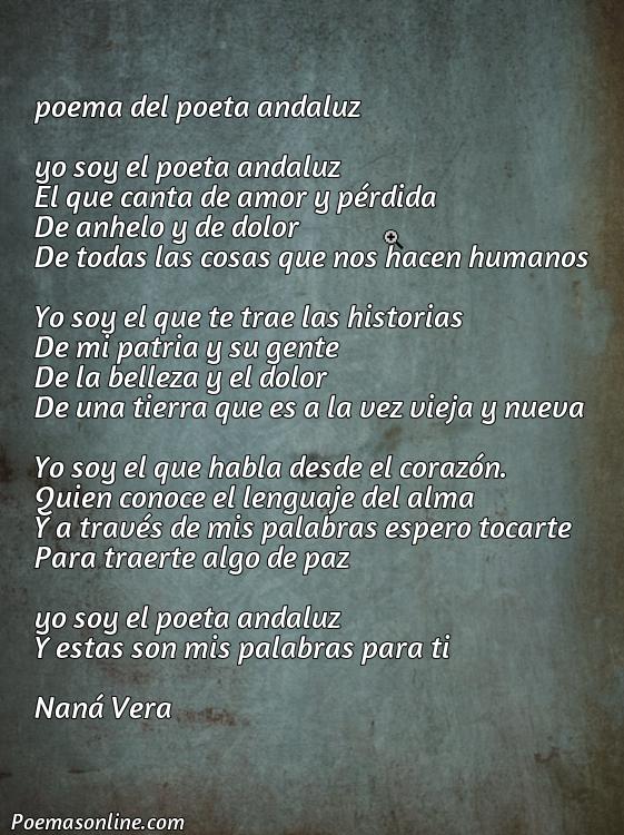 Mejor Poema de un Poeta Andaluz, Cinco Mejores Poemas de un Poeta Andaluz