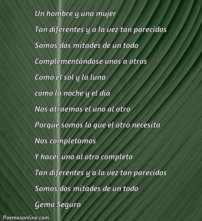 Excelente Poema de una Mujer a un Hombre, 5 Poemas de una Mujer a un Hombre