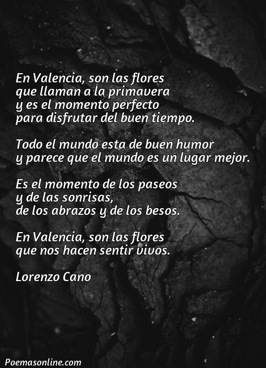 Excelente Poema de Valencia Son las Flores, Poemas de Valencia Son las Flores