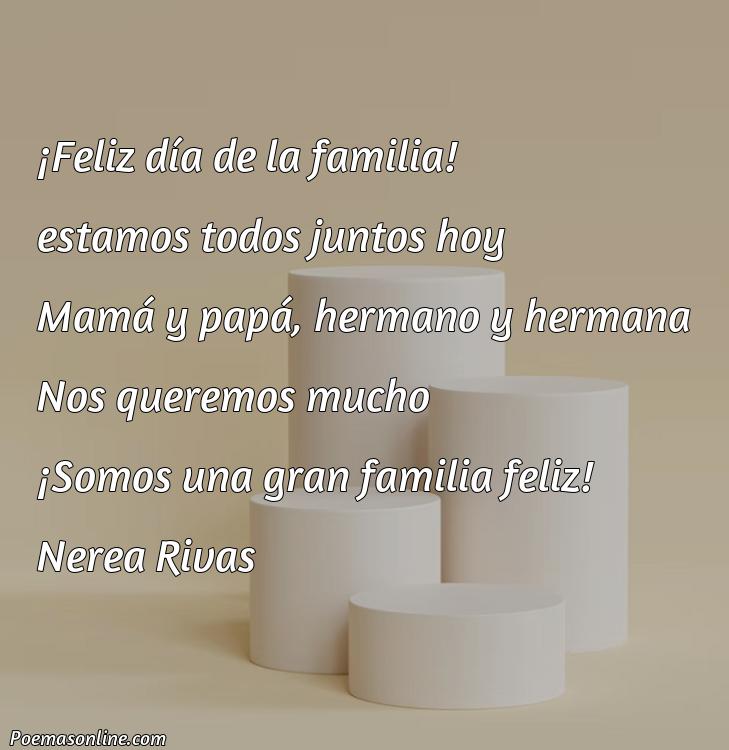 Reflexivo Poema Día de la Familia para Nivel Inicial, Cinco Poemas Día de la Familia para Nivel Inicial